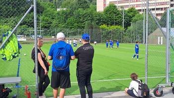 Auf der Sihlmatte: Und ewig organiseirt der FCL Turniere....